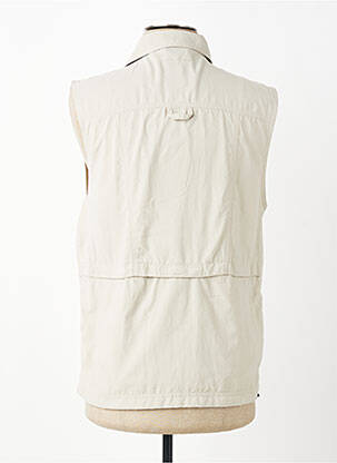 Gilet sans manche coupe cintrée beige COLUMBIA homme