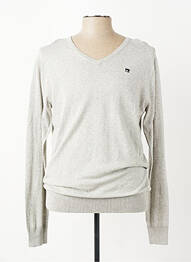 Pull col v manches longues gris SCOTCH & SODA homme