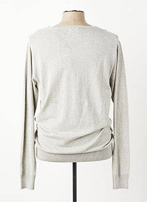 Pull col v manches longues gris SCOTCH & SODA homme
