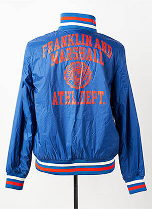 Blouson poches bleu FRANKLIN MARSHALL homme