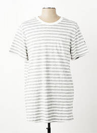 T-shirt coupe cintrée manches courtes gris G STAR homme
