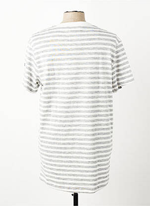 T-shirt coupe cintrée manches courtes gris G STAR homme