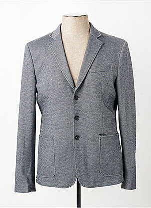 Blazer tissage chiné gris GUESS homme