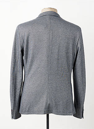 Blazer tissage chiné gris GUESS homme