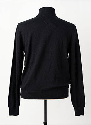 Pull stretch manches longues noir BLUE LEMON homme