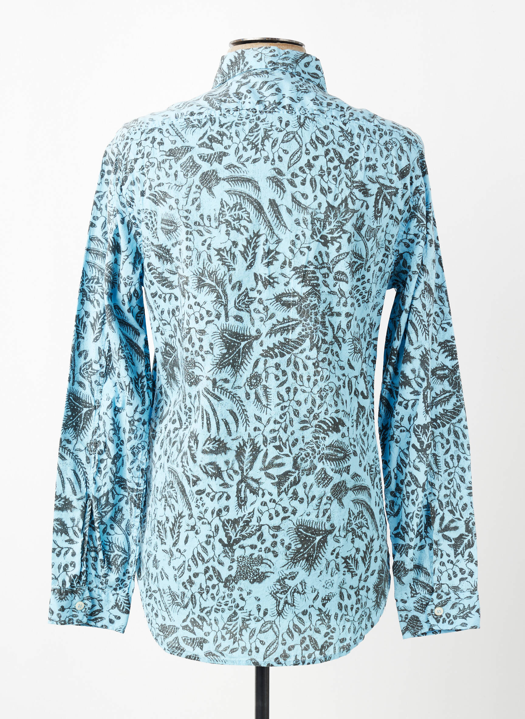 Chemise manches longues coupe cintrée bleu MELTIN'POT homme