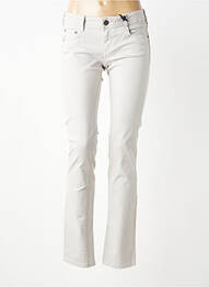 Jeans coupe slim stretch taille basse gris CIMARRON femme
