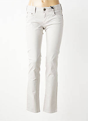 Jeans coupe slim stretch taille basse gris CIMARRON femme