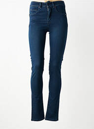 Jeans skinny taille haute taille haute bleu SALSA femme