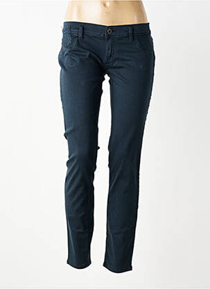 Jeans coupe slim stretch taille basse noir FREESOUL femme