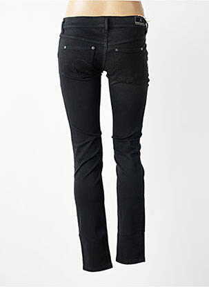 Jeans coupe slim stretch taille basse noir FREESOUL femme