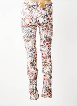 Jeans skinny taille normale taille normale beige KARPOS femme