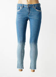 Jeans coupe slim stretch taille basse bleu KAPORAL femme