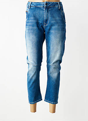 Jeans coupe droite stretch taille normale bleu PEPE JEANS femme