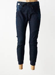 Jeans coupe slim tissage brut taille normale bleu REPLAY femme