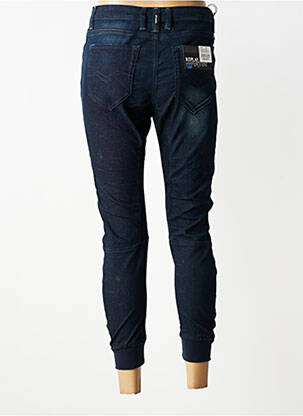 Jeans coupe slim tissage brut taille normale bleu REPLAY femme