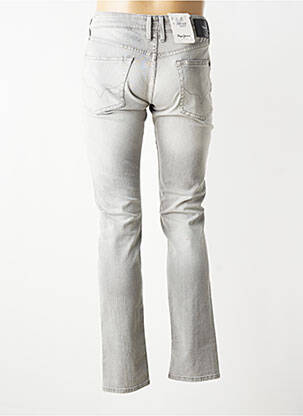 Jeans coupe slim stretch taille normale gris PEPE JEANS homme