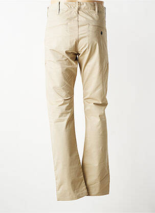 Pantalon slim tissage popeline taille normale beige G STAR homme