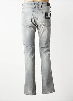 Jeans coupe slim stretch taille normale gris REPLAY homme