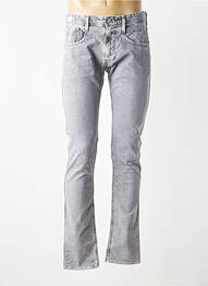 Jeans coupe slim stretch taille normale gris REPLAY homme