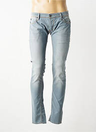 Jeans coupe slim stretch taille basse bleu JAPAN RAGS homme