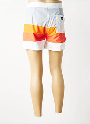 Short de bain effet matière satinée gris PULL IN homme