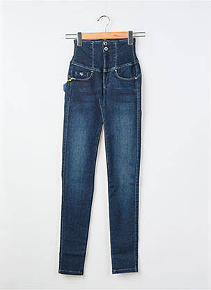 Jeans skinny taille normale taille normale bleu SALSA femme