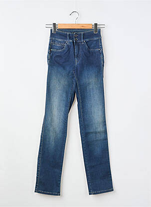 Jeans coupe slim taille haute taille haute bleu SALSA femme