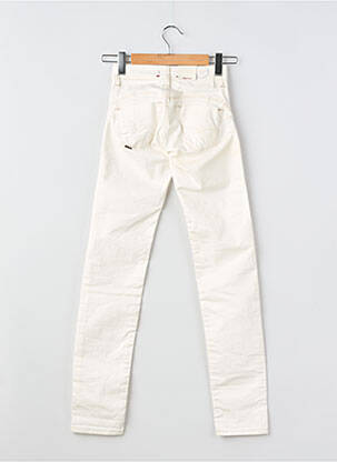 Jeans coupe slim stretch taille normale beige SALSA femme