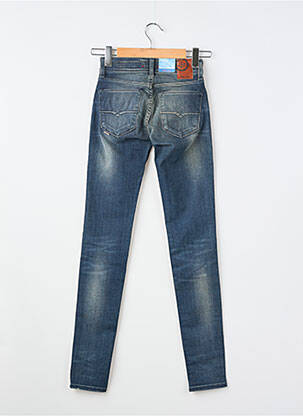 Jeans coupe slim effet usé délavé taille normale bleu SALSA femme