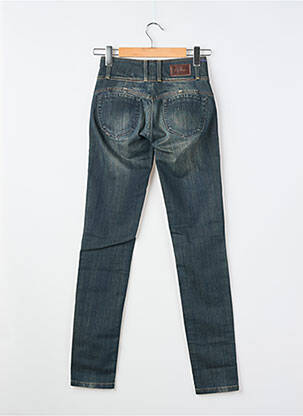 Jeans coupe slim effet usé délavé taille normale bleu SALSA femme