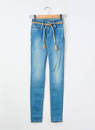 Jeans skinny taille normale taille normale bleu SALSA femme