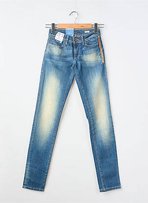 Jeans coupe slim stretch taille normale bleu SALSA femme