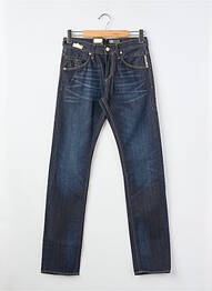 Jeans coupe slim fermeture boutonnée sur le devant taille normale bleu MELTIN'POT homme