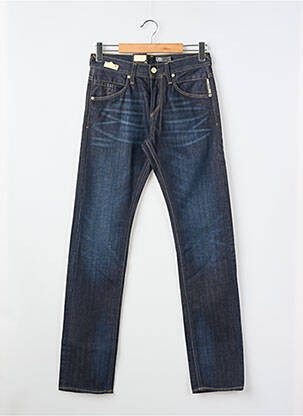 Jeans coupe slim fermeture boutonnée sur le devant taille normale bleu MELTIN'POT homme