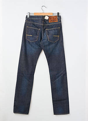 Jeans coupe slim fermeture boutonnée sur le devant taille normale bleu MELTIN'POT homme