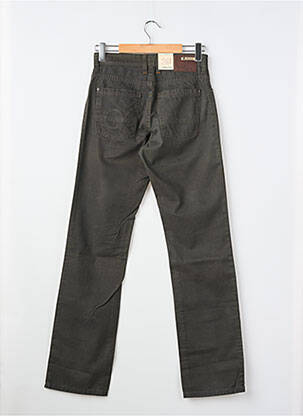 Jeans coupe droite fermeture zippée sous rabat boutonné taille normale marron CAMEL ACTIVE homme