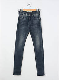 Jeans skinny effet usé taille normale bleu G STAR homme
