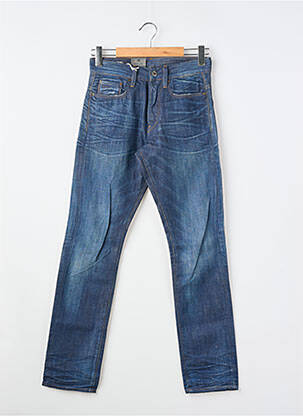 Jeans coupe droite fermeture boutonnée sur le devant taille normale bleu G STAR homme