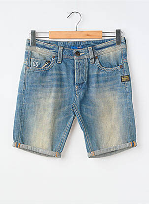 Bermuda stretch taille normale bleu G STAR homme