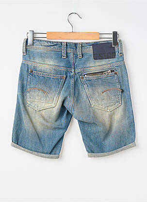 Bermuda stretch taille normale bleu G STAR homme