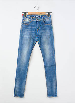 Jeans coupe slim tissage brut bleu LE TEMPS DES CERISES garçon