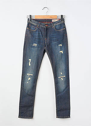Jeans coupe slim effet usé délavé bleu KAPORAL garçon