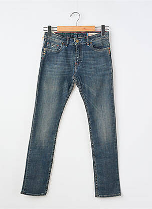 Jeans coupe slim tissage brut bleu KAPORAL garçon