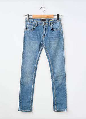 Jeans coupe slim tissage brut bleu KAPORAL garçon