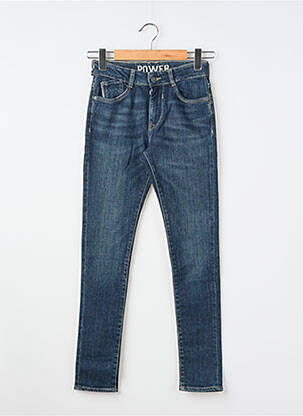 Jeans coupe slim tissage brut bleu LE TEMPS DES CERISES garçon