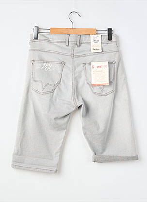 Bermuda tissage popeline gris PEPE JEANS garçon