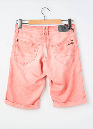 Bermuda tissage denim rose LE TEMPS DES CERISES garçon