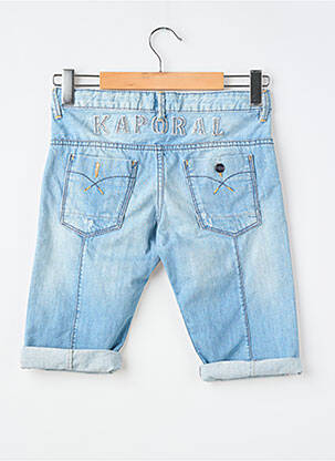 Bermuda tissage denim bleu KAPORAL garçon