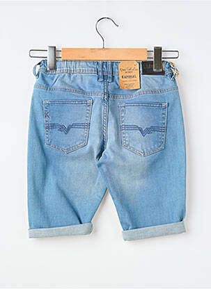 Short délavé bleu KAPORAL garçon